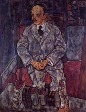 Egon Schiele - The Art Dealer Guido Arnot
