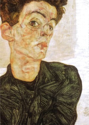 Egon Schiele - Self portrait 1912