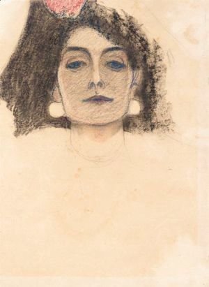 Egon Schiele - Italienerin (Italian Woman)