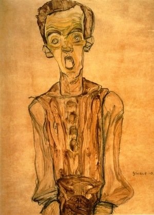 Egon Schiele - Self Portrait 6