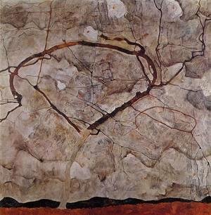 Egon Schiele - Autumn Tree In Movement
