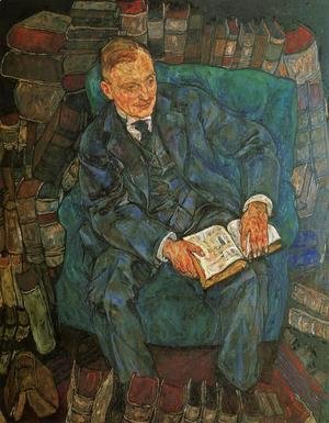 Egon Schiele - Portrait Of Dr  Hugo Koller
