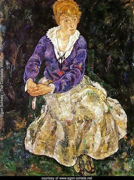 Portrait Of The Artists Wife  Seated