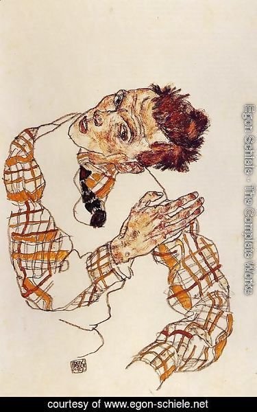 Egon Schiele - Self Portrait4