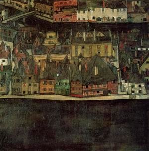 Egon Schiele - The Small City II