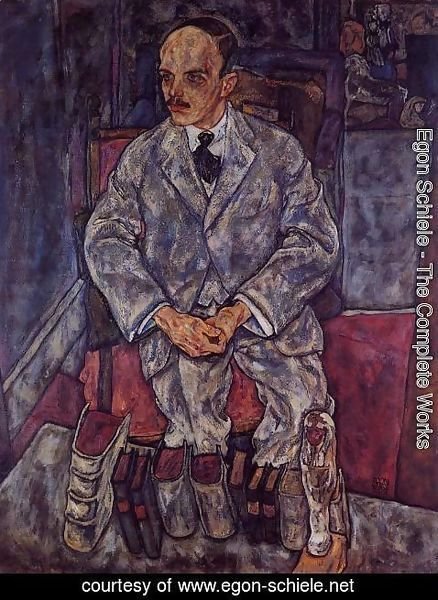 Egon Schiele - The Art Dealer Guido Arnot