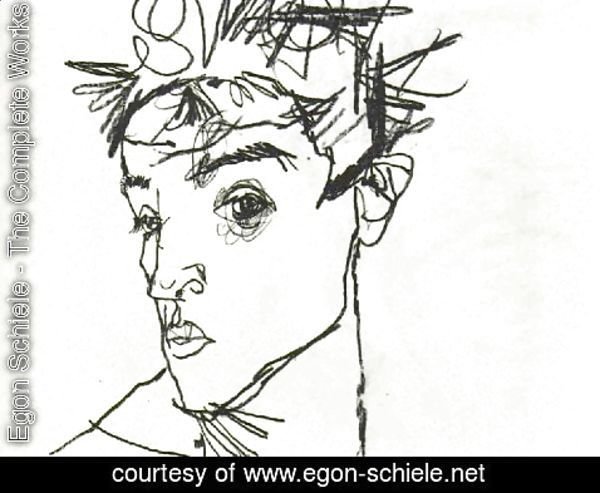Egon Schiele - Self Portrait 2