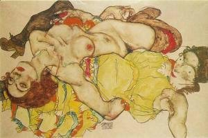 Egon Schiele - Two Women