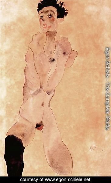 Egon Schiele - Masturbation