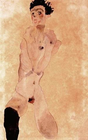 Egon Schiele - Masturbation