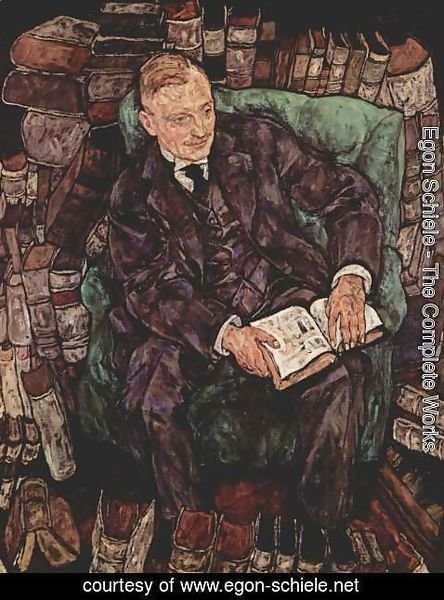 Egon Schiele - Portrait of Hugo Koller