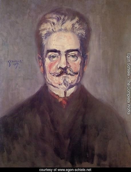 Portrait of Leopold Czihaczek