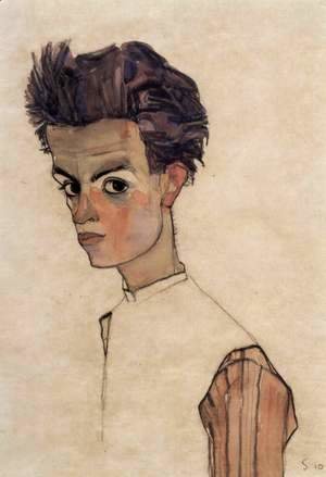 Egon Schiele - Self Portrait 3