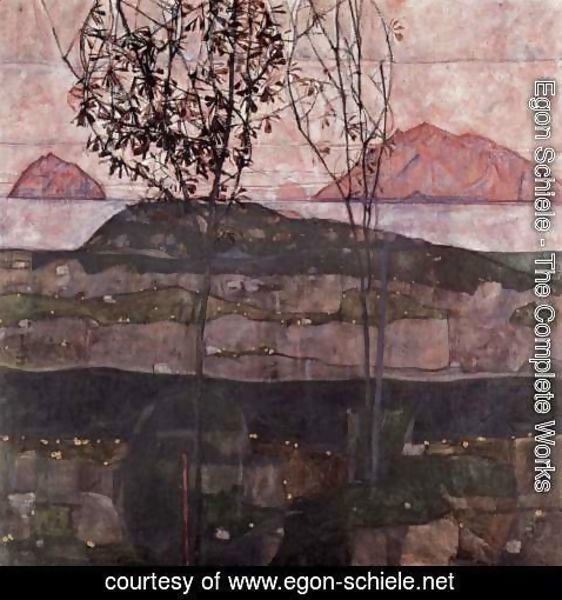 Egon Schiele - Sundown