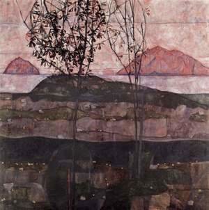 Egon Schiele - Sundown