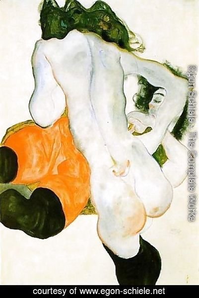 Egon Schiele - Two Women 2