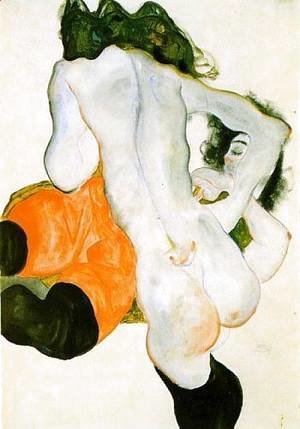 Egon Schiele - Two Women 2