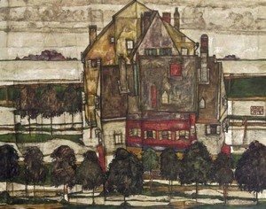 Egon Schiele - Einzelne Hauser