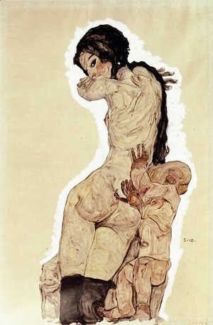 Egon Schiele - Mother and child 2