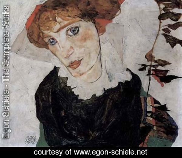 Egon Schiele - Portrait of Wally