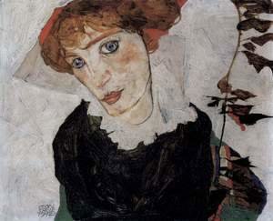 Egon Schiele - Portrait of Wally