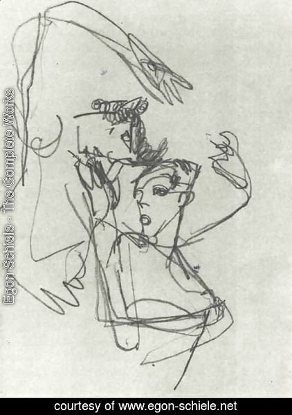 Egon Schiele - Untitled