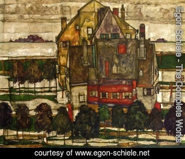 Egon Schiele - Single Houses