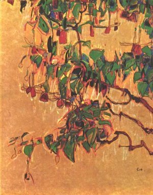 Egon Schiele - Fuchsia