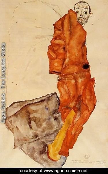 Egon Schiele - Hindering The Artist Is A Crime  It Is Murdering Life In The Bud