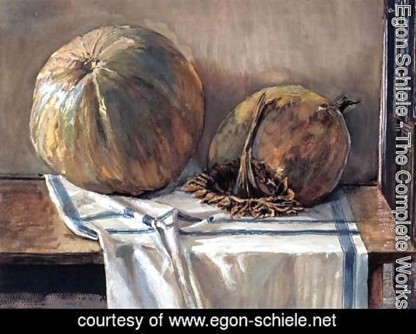 Egon Schiele - Melon