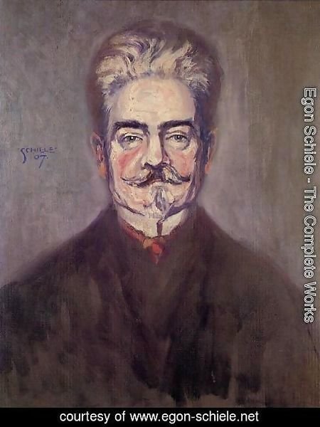 Egon Schiele - Portrait Of Erich Lederer