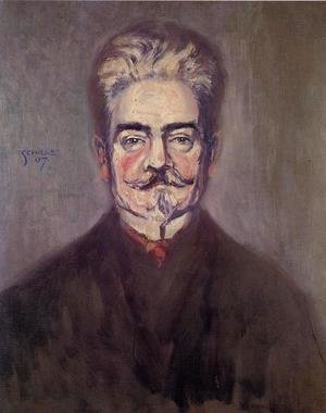 Egon Schiele - Portrait Of Erich Lederer
