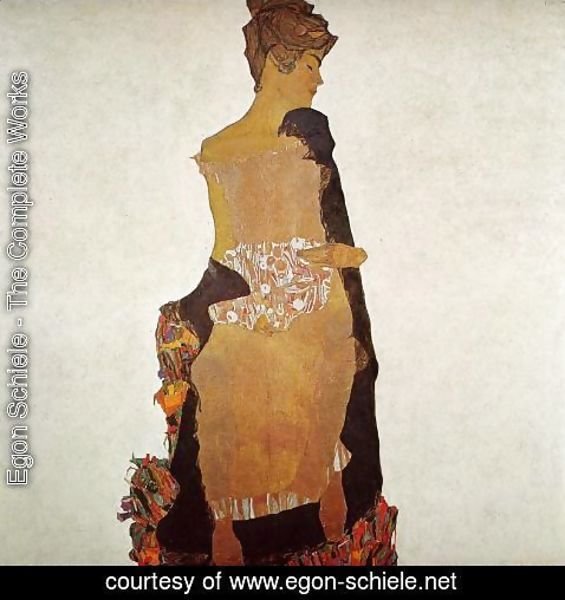 Egon Schiele - Portrait Of Gerti Schiele