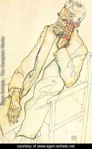 Egon Schiele - Portrait Of Johann Harms