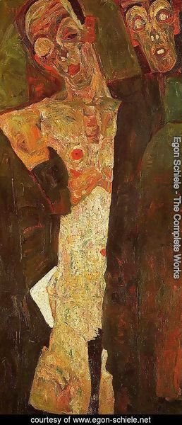 Egon Schiele - Prophets Aka Double Self Portrait
