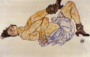 Egon Schiele - Reclining Female Nude2