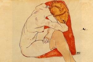 Egon Schiele - Seated Woman