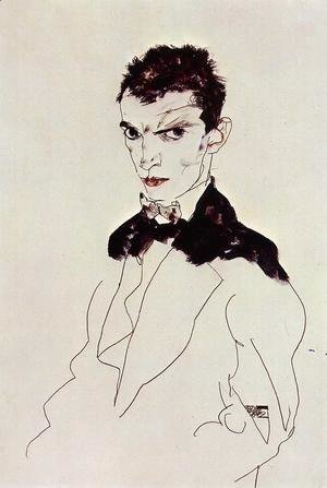 Egon Schiele - Self Portrait6