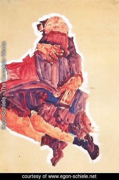 Egon Schiele - Sleeping Child