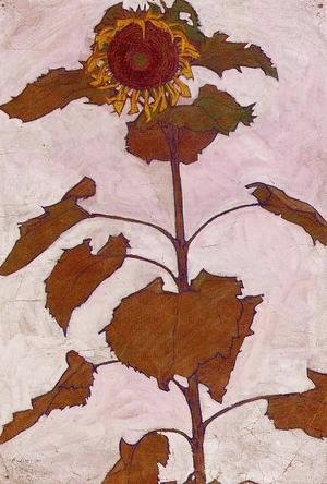 Egon Schiele - Sunflower2