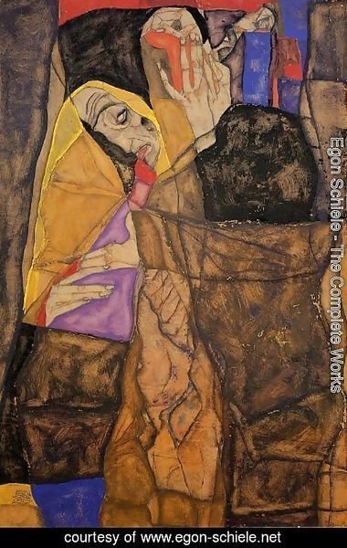 Egon Schiele - The Blind  I
