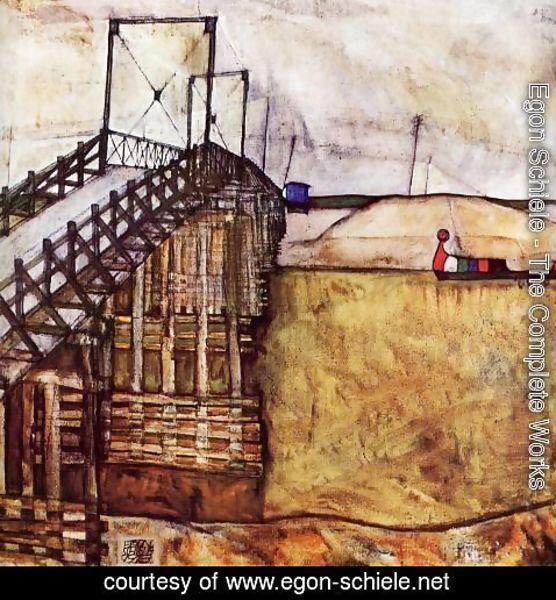 Egon Schiele - The Bridge